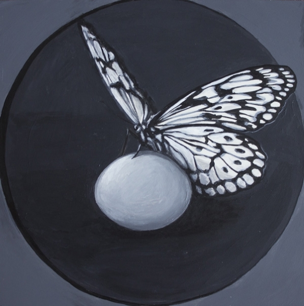 Egg with Butterfly