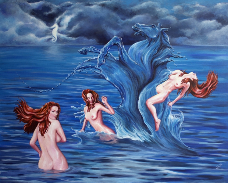 Redheads Approach the Cosmic Seahorse